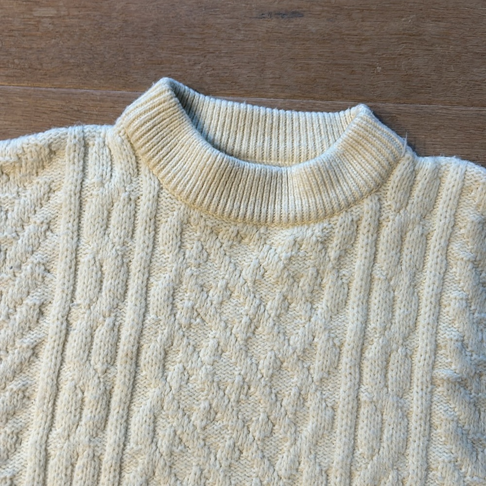 Vintage Tuxan Fisherman Knit Sweater